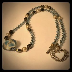 Handmade Glass Bead Necklace